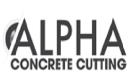 Alpha Concrete Cutting logo